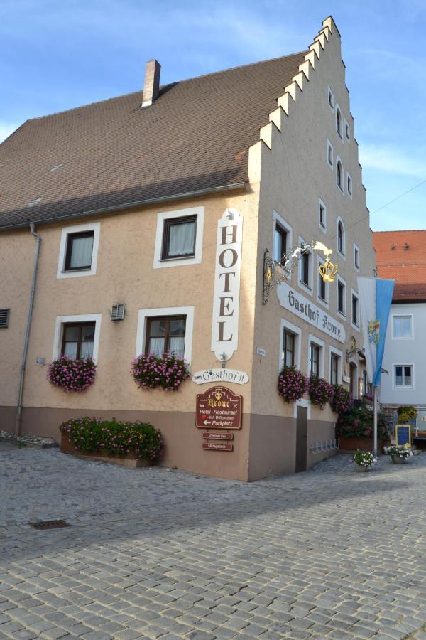 Hotel-Gasthof Krone Greding Eksteriør bilde
